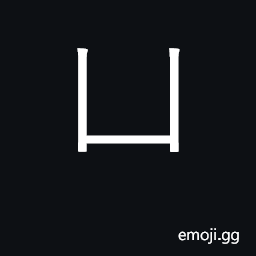 Ideograph receptacle; KangXi radical 17 CJK Symbol