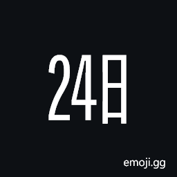 Ideographic Telegraph Symbol for Day Twenty-Four Symbol