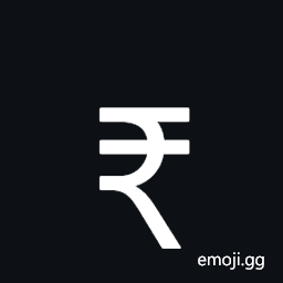 Indian Rupee Sign Symbol