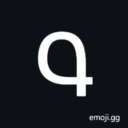Inscriptional Pahlavi Letter Pe Symbol