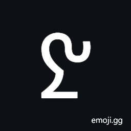 Inscriptional Pahlavi Letter Sadhe Symbol