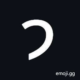 Inscriptional Pahlavi Letter Yodh Symbol