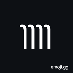 Inscriptional Pahlavi Number Four Symbol