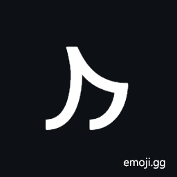 Inscriptional Parthian Letter Pe Symbol