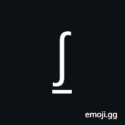 Integral with Underbar Symbol