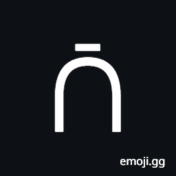 Intersection with Overbar Symbol