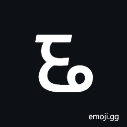 Khudawadi Letter Cha Symbol