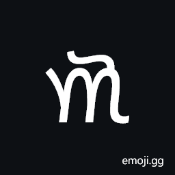 Khudawadi Letter O Symbol