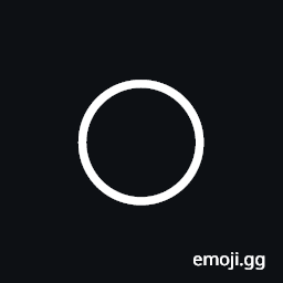 Large Circle Symbol