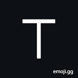 Large Down Tack Symbol