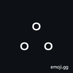 Large One Ring Over Two Rings Punctuation Symbol