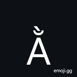 Latin Capital Letter a with Breve and Grave Symbol