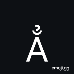 Latin Capital Letter a with Breve and Hook Above Symbol