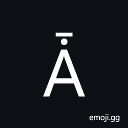 Latin Capital Letter a with Dot Above and Macron Symbol