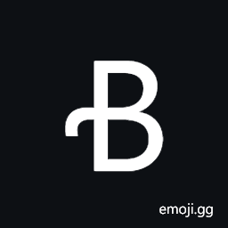 Latin Capital Letter B with Flourish Symbol
