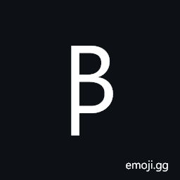 Latin Capital Letter Beta Symbol