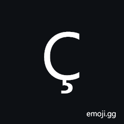 Latin Capital Letter C with Cedilla Symbol