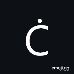 Latin Capital Letter C with Dot Above Symbol