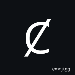 Latin Capital Letter C with Stroke Symbol