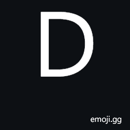 Latin Capital Letter D Symbol