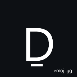 Latin Capital Letter D with Line Below Symbol