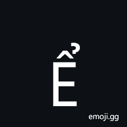 Latin Capital Letter E with Circumflex and Hook Above Symbol