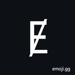 Latin Capital Letter E with Stroke Symbol