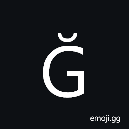 Latin Capital Letter G with Breve Symbol