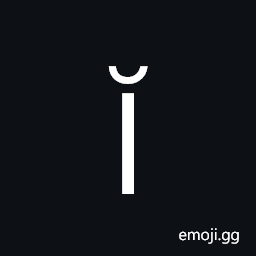 Latin Capital Letter I with Breve Symbol