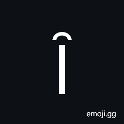 Latin Capital Letter I with Inverted Breve Symbol