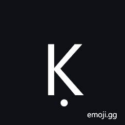 Latin Capital Letter K with Dot Below Symbol