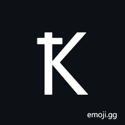 Latin Capital Letter K with Stroke Symbol