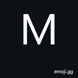 Latin Capital Letter M Symbol