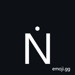Latin Capital Letter N with Dot Above Symbol