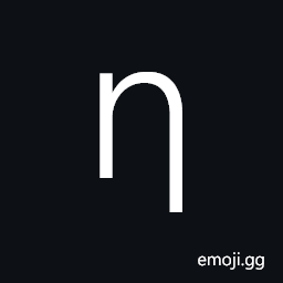 Latin Capital Letter N with Long Right Leg Symbol