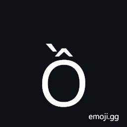 Latin Capital Letter O with Circumflex and Grave Symbol