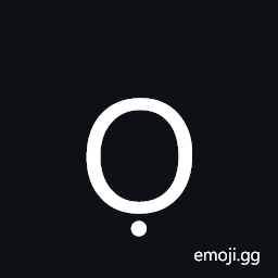 Latin Capital Letter O with Dot Below Symbol