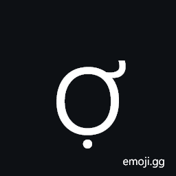 Latin Capital Letter O with Horn and Dot Below Symbol