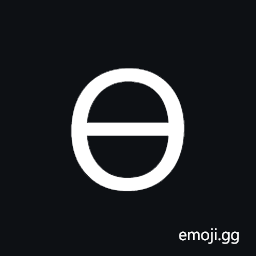 Latin Capital Letter O with Middle Tilde Symbol