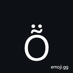 Latin Capital Letter O with Tilde and Diaeresis Symbol