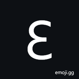 Latin Capital Letter Open E Symbol