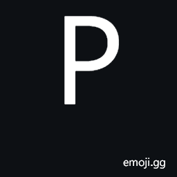 Latin Capital Letter P Symbol