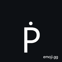 Latin Capital Letter P with Dot Above Symbol