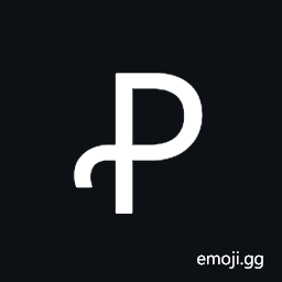 Latin Capital Letter P with Flourish Symbol