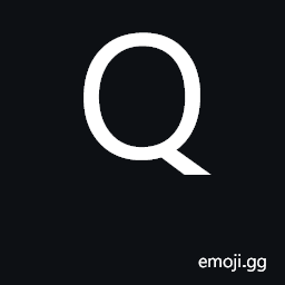 Latin Capital Letter Q Symbol