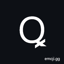 Latin Capital Letter Q with Stroke Through Descender Symbol
