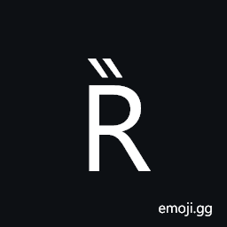 Latin Capital Letter R with Double Grave Symbol