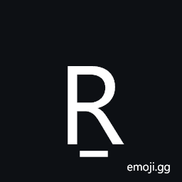 Latin Capital Letter R with Line Below Symbol