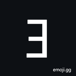 Latin Capital Letter Reversed E Symbol