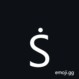 Latin Capital Letter S with Dot Above Symbol